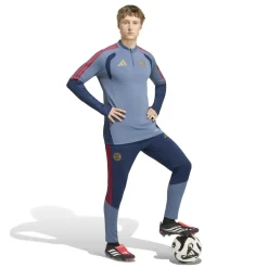 adidas Bayern München Trainingspak 1/4-Zip 2026-2027 Donkerblauw Rood Goud