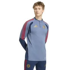adidas Bayern München Trainingspak 1/4-Zip 2026-2027 Donkerblauw Rood Goud
