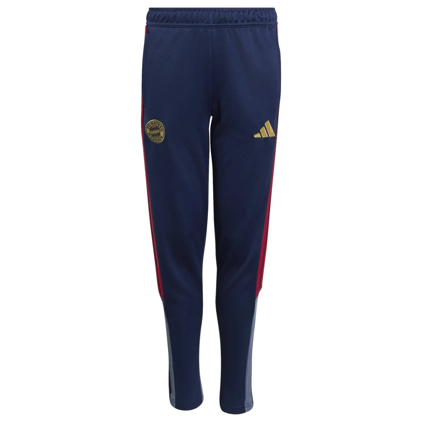 adidas Bayern München Trainingspak Full-Zip 2026-2027 Kids Donkerblauw Rood Goud