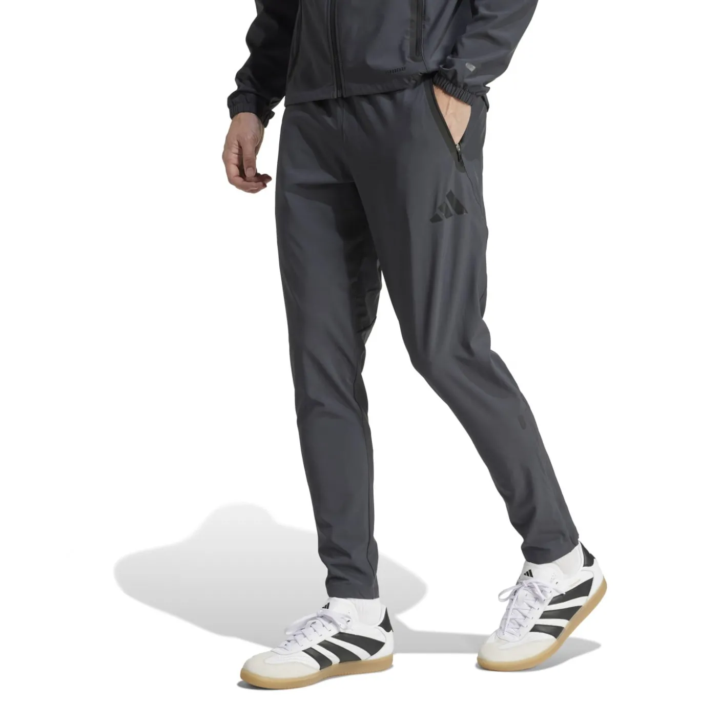 adidas Bayern München Vis Tech Trainingsbroek Donkergrijs