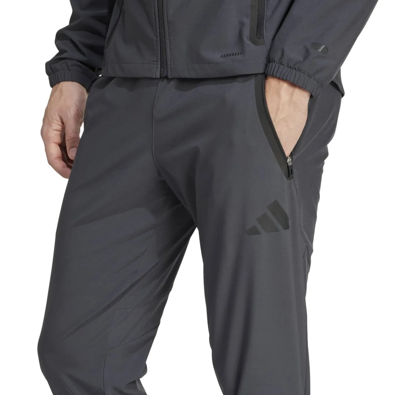 adidas Bayern München Vis Tech Trainingsbroek Donkergrijs