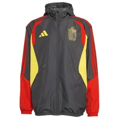adidas België All Weather Jas 2026-2028 Zwart Geel Rood