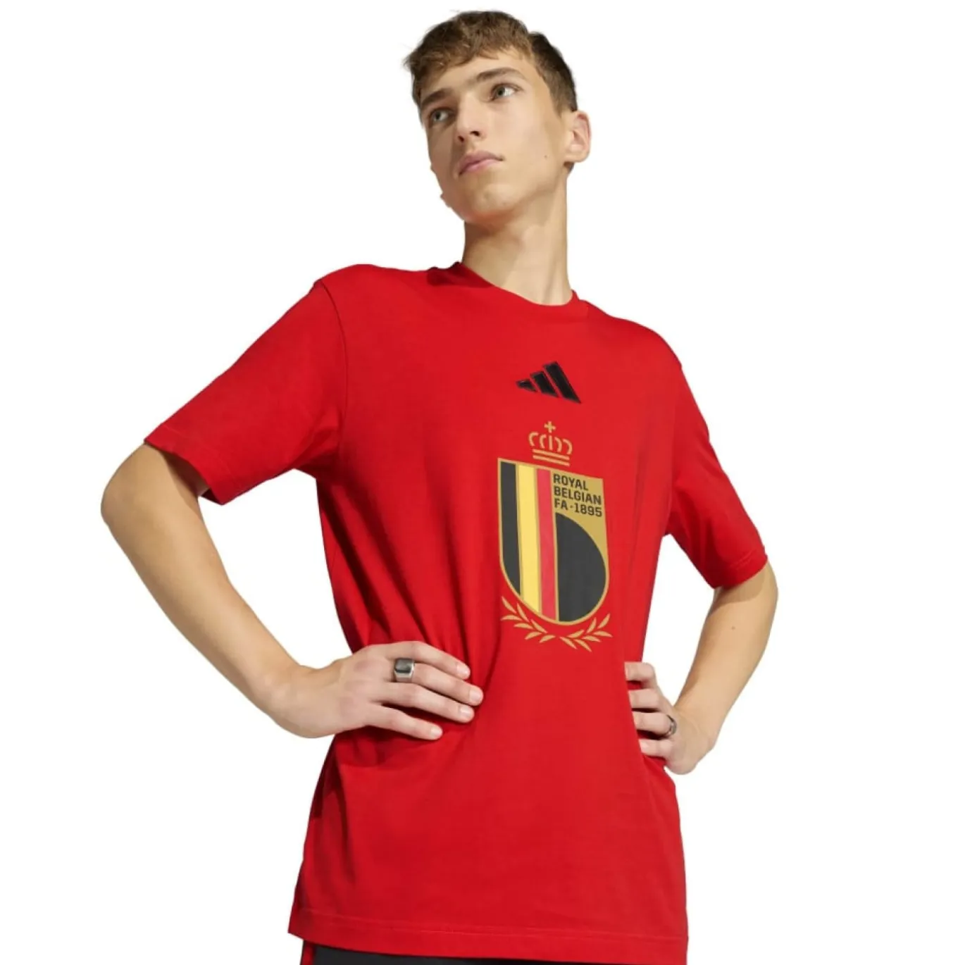 adidas België DNA Graphic Set 2026-2028 Rood Zwart