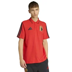 adidas België DNA Polo 2026-2028 Rood Zwart