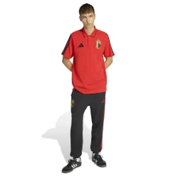 adidas België DNA Polo 2026-2028 Rood Zwart