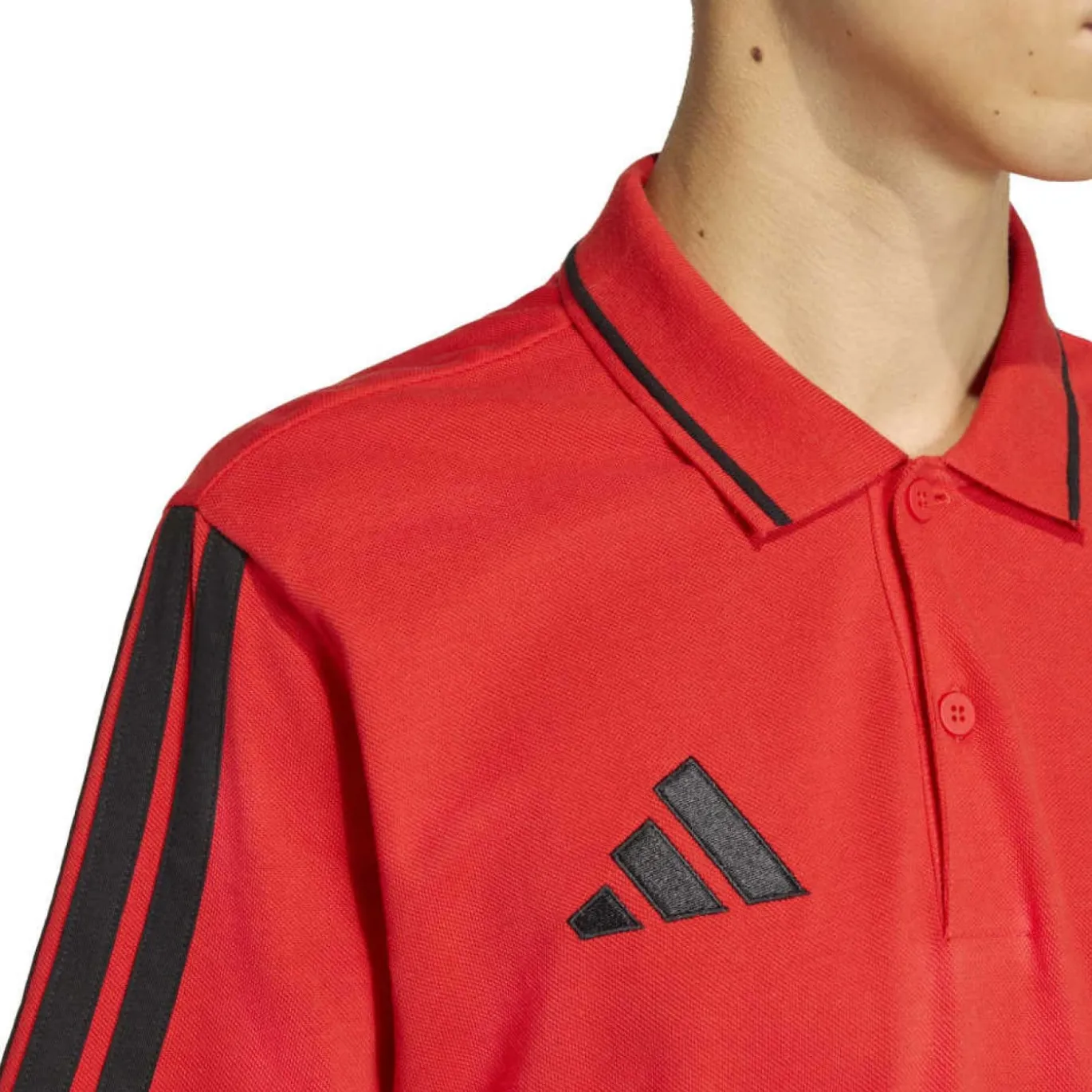 adidas België DNA Polo Set 2026-2028 Rood Zwart