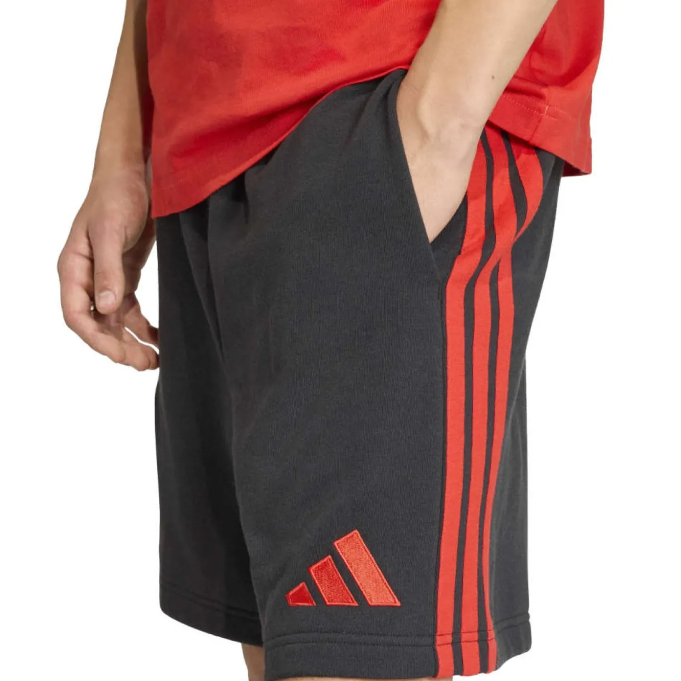 adidas België DNA Polo Set 2026-2028 Rood Zwart
