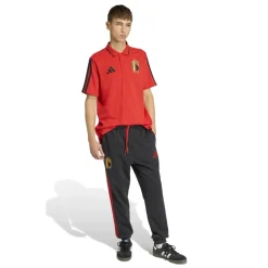adidas België DNA Trainingsbroek 2026-2028 Zwart Rood