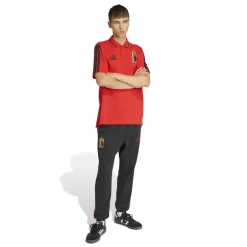 adidas België DNA Trainingsbroek 2026-2028 Zwart Rood
