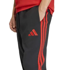 adidas België DNA Trainingsbroek 2026-2028 Zwart Rood