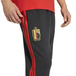 adidas België DNA Trainingsbroek 2026-2028 Zwart Rood