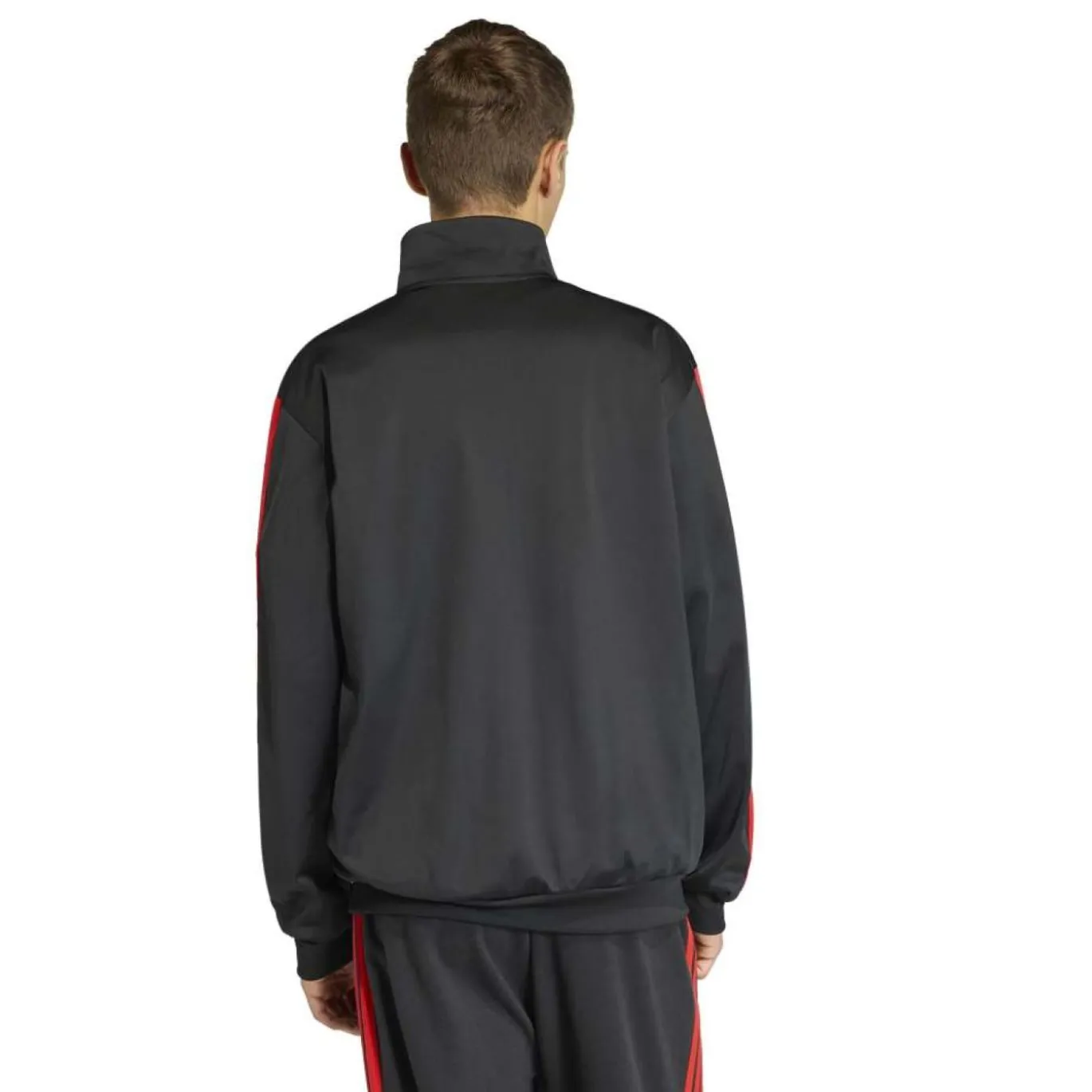 adidas België DNA Trainingsjack 2026-2028 Zwart Rood