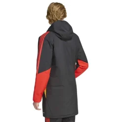 adidas België Lange Winterjas 2026-2028 Zwart Geel Rood