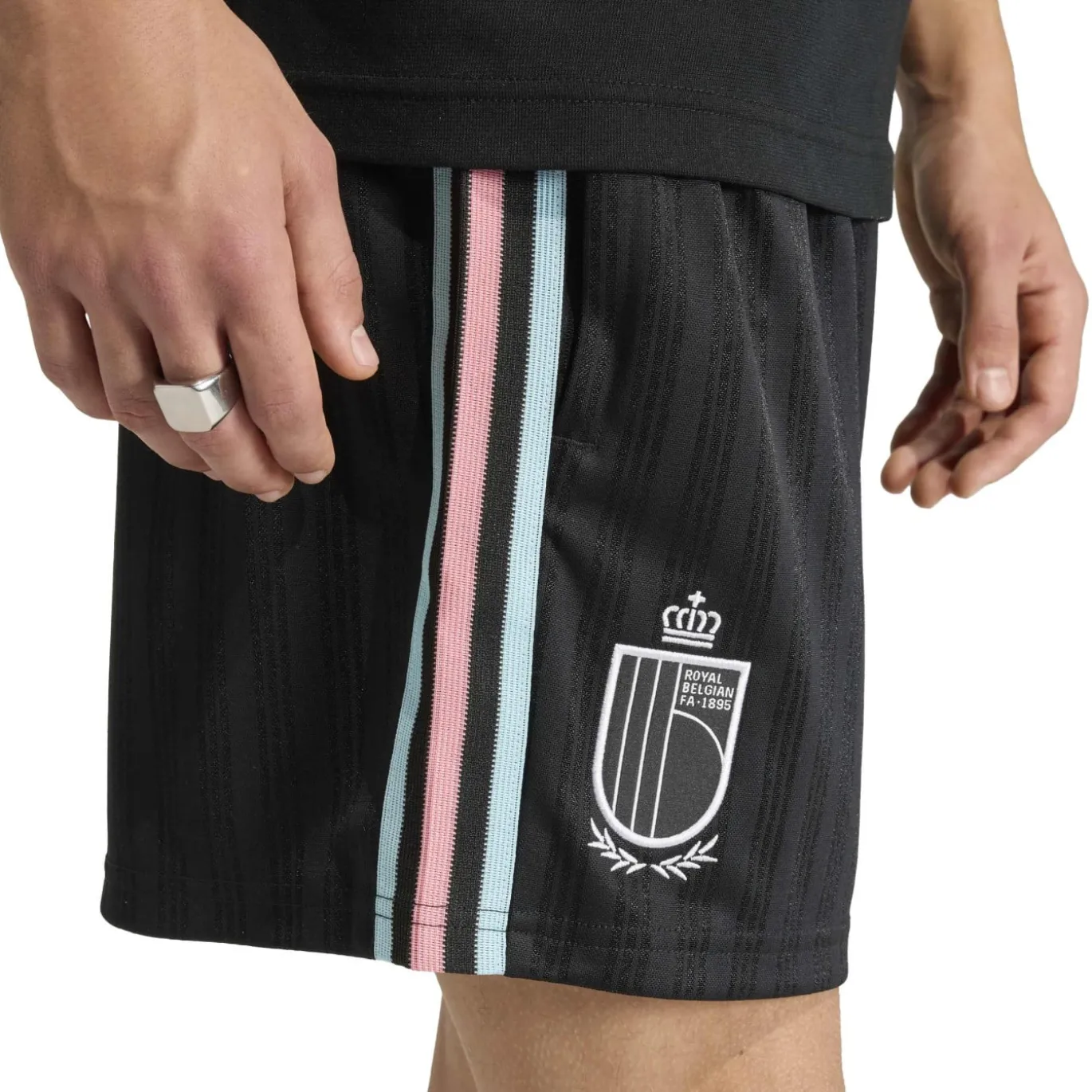 adidas België Originals Broekje Zwart Lichtblauw Roze