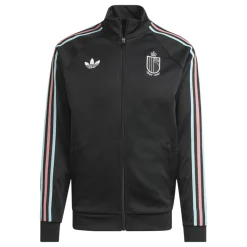 adidas België Originals Trainingspak Full-Zip Zwart Lichtblauw Roze