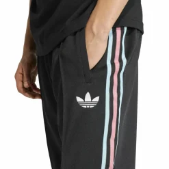 adidas België Originals Trainingspak Full-Zip Zwart Lichtblauw Roze