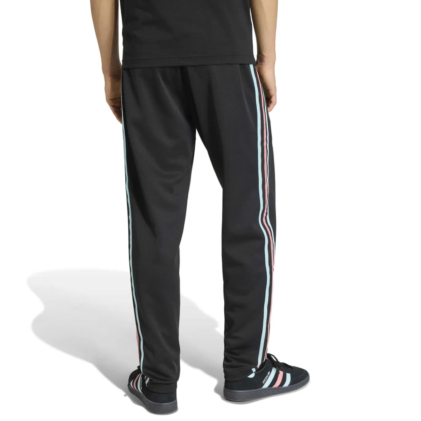 adidas België Originals Trainingsbroek Zwart Lichtblauw Roze