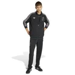 adidas België Originals Trainingsjack Zwart Lichtblauw Roze