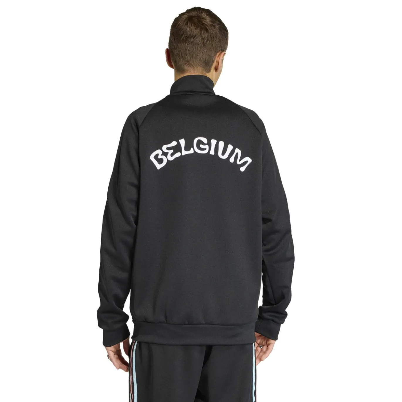 adidas België Originals Trainingsjack Zwart Lichtblauw Roze