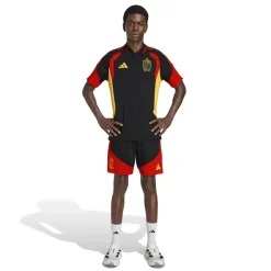 adidas België Polo Set 2026-2028 Zwart Geel Rood
