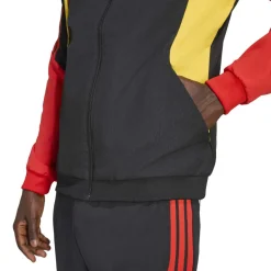 adidas België Presentatie Trainingspak 2026-2028 Zwart Rood Geel