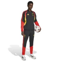 adidas België Presentatie Trainingsjack 2026-2028 Zwart Geel Rood