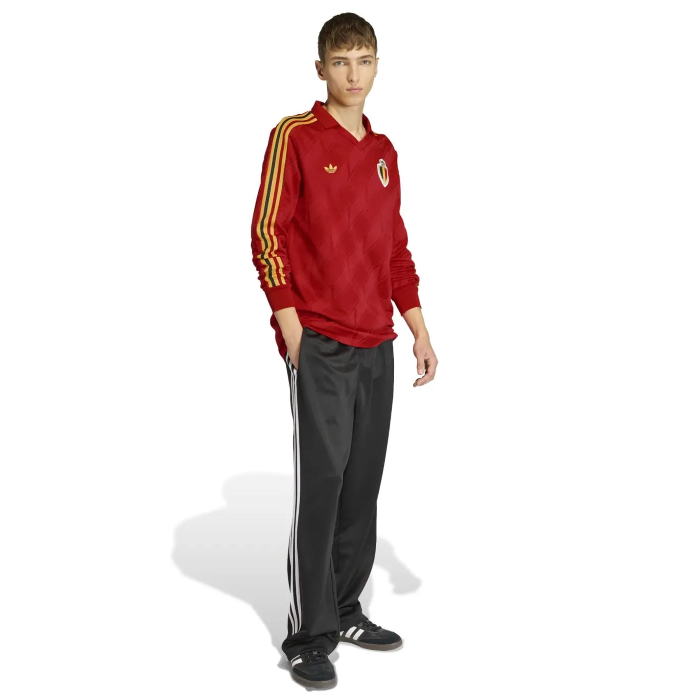 adidas België Thuisshirt 1986
