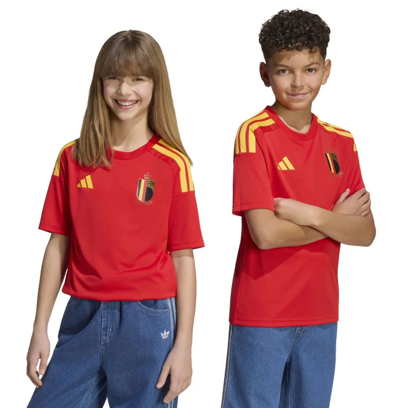 adidas België Thuisshirt Fans 2026-2028 Kids