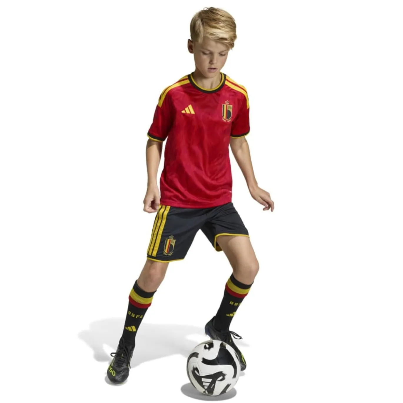 adidas België Thuisshirt 2026-2028 Kids