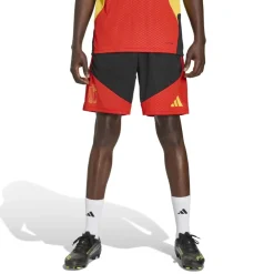 adidas België Trainingsbroekje 2026-2028 Zwart Geel Rood