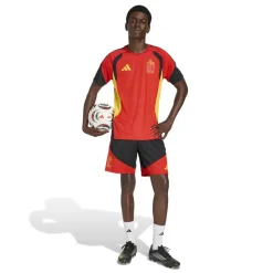 adidas België Trainingsbroekje 2026-2028 Zwart Geel Rood