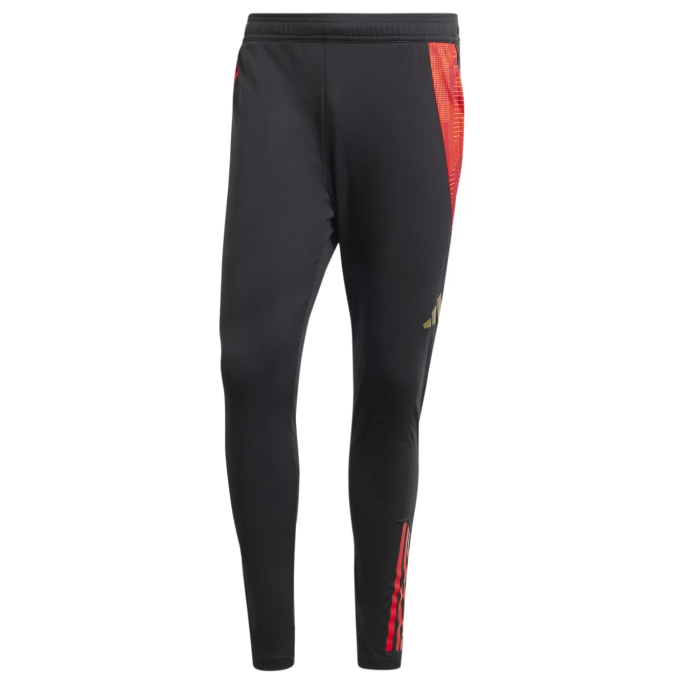 adidas België Trainingsbroek 2024-2026 Zwart Rood Goud