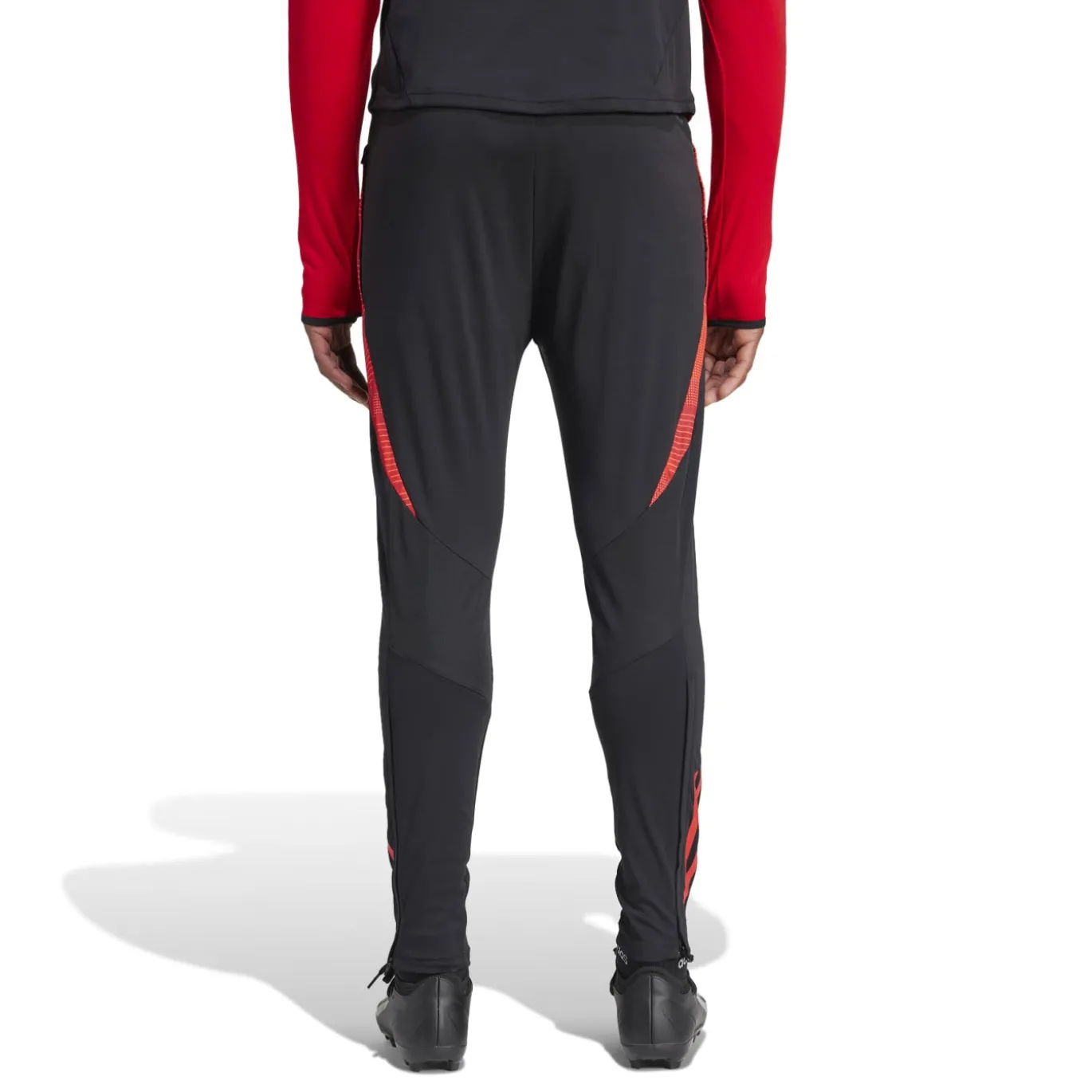 adidas België Trainingsbroek 2024-2026 Zwart Rood Goud