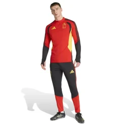 adidas België Trainingsbroek 2026-2028 Zwart Geel Rood