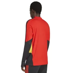 adidas België Trainingspak 1/4-Zip 2026-2028 Rood Zwart Geel