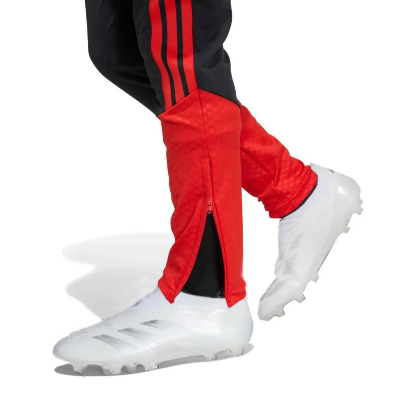 adidas België Trainingspak 1/4-Zip 2026-2028 Kids Rood Zwart Geel
