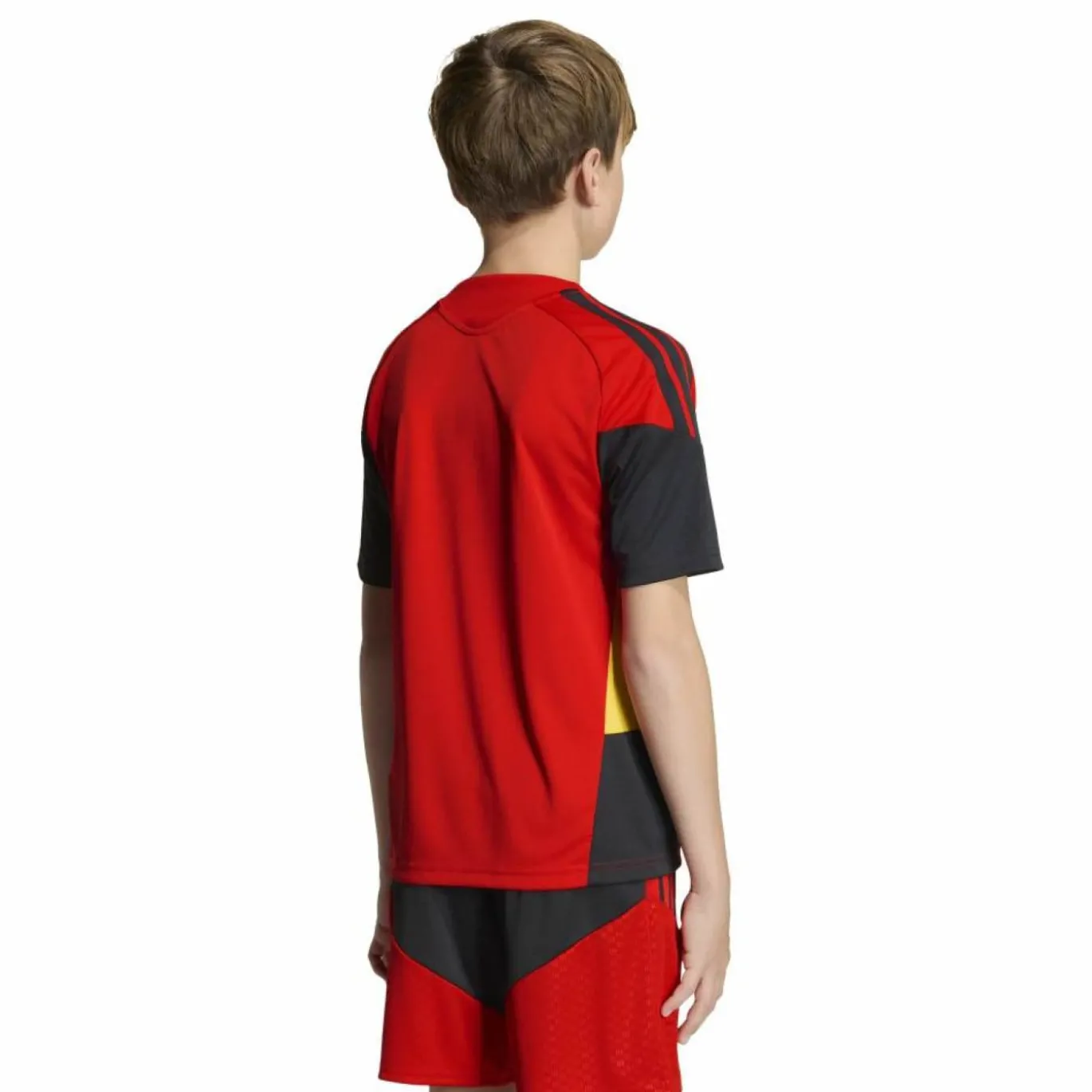 adidas België Trainingsshirt 2026-2028 Kids Rood Geel Zwart