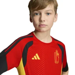 adidas België Trainingsshirt 2026-2028 Kids Rood Geel Zwart
