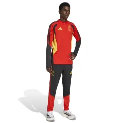 adidas België Trainingstrui 1/4-Zip 2026-2028 Rood Geel Zwart