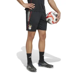 adidas Benfica Trainingsbroekje 2025-2026 Zwart Wit Rood