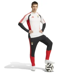 adidas Benfica Trainingstrui 1/4-Zip 2026-2027 Wit Zwart Rood