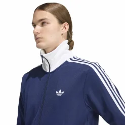 adidas Classic Trainingsjack Donkerblauw Wit