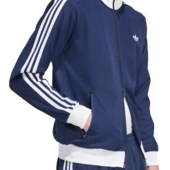 adidas Classic Trainingsjack Donkerblauw Wit