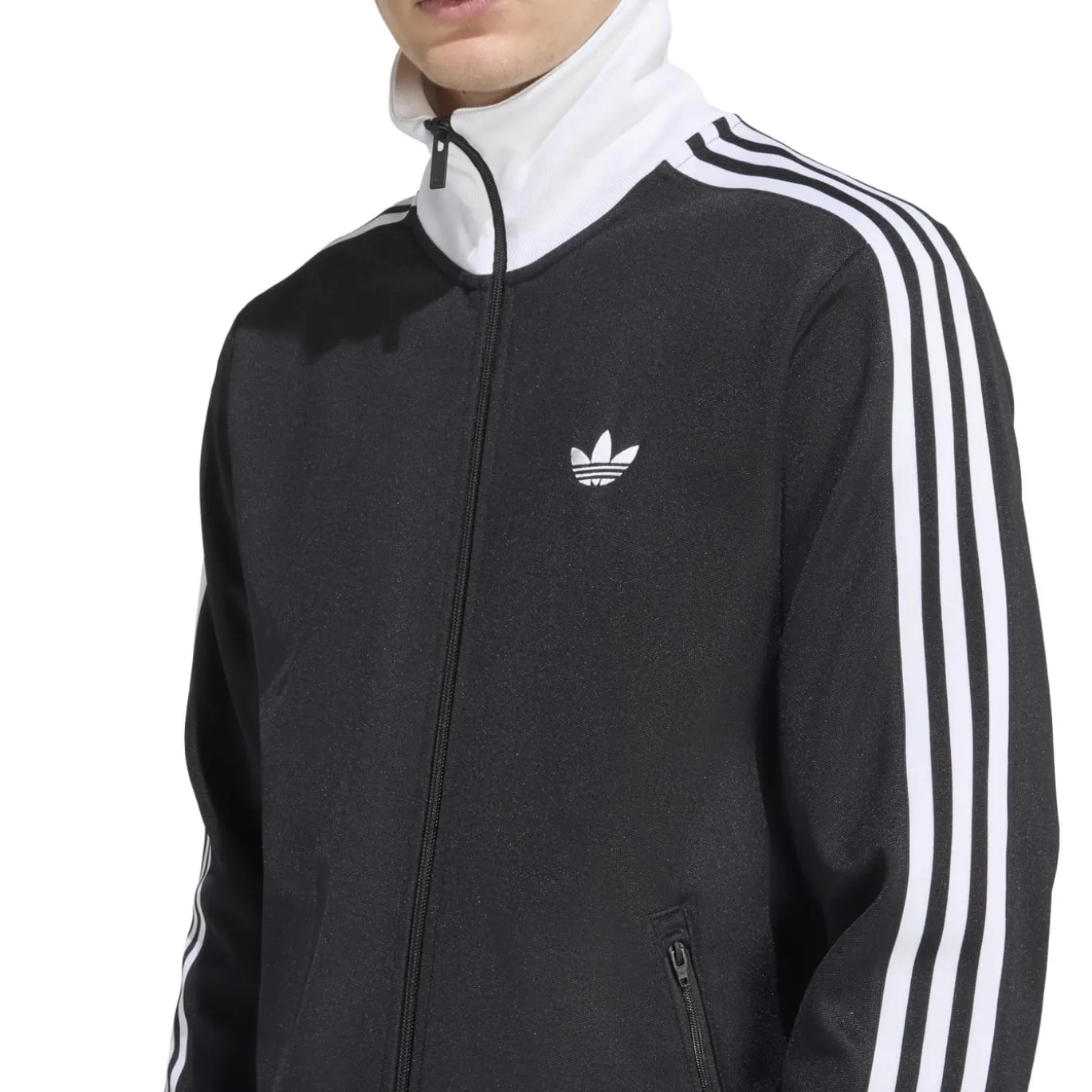 adidas Classic Trainingspak Full-Zip Zwart Wit