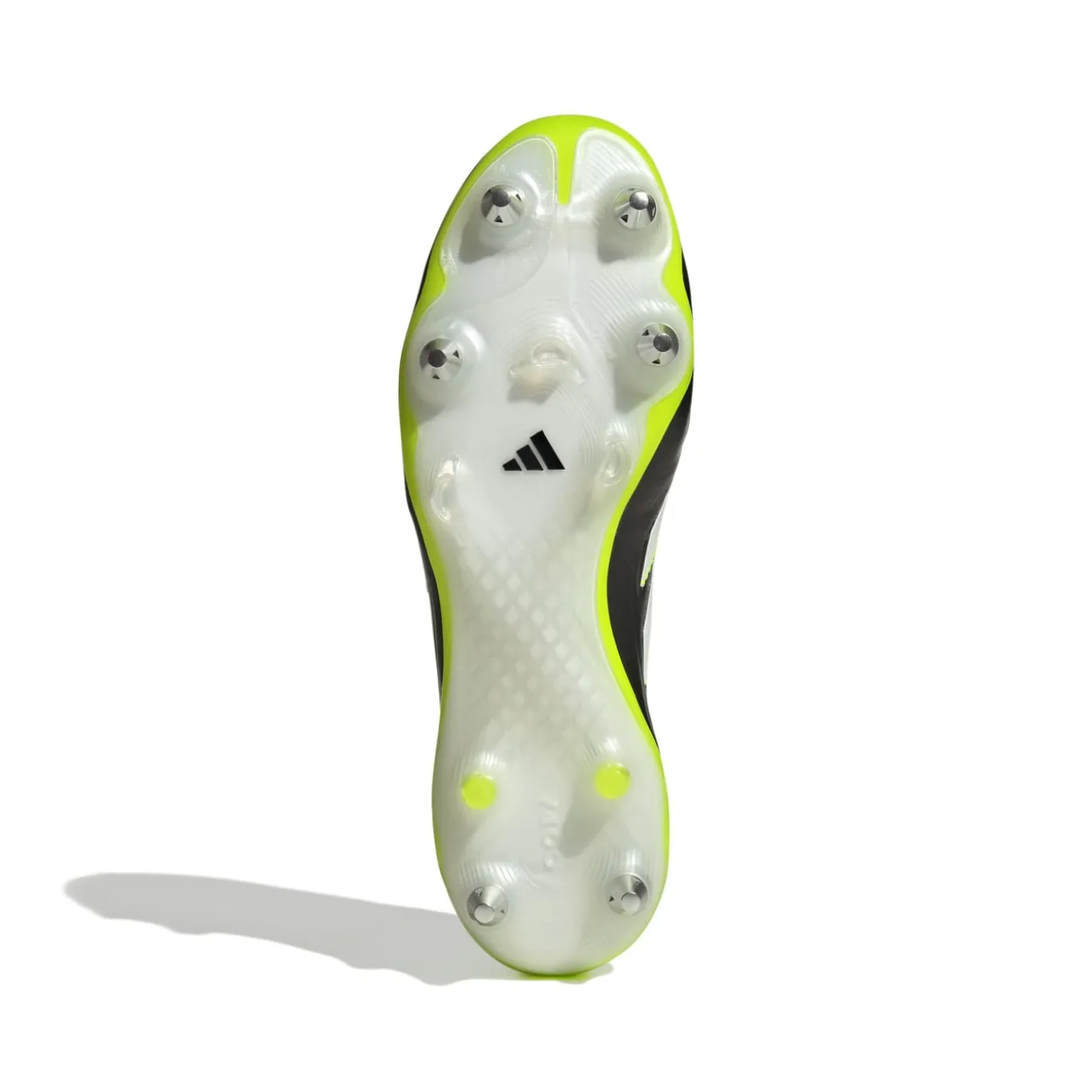 adidas Copa Pure III Elite IJzeren-Nop Voetbalschoenen (SG) Zwart Wit Neongeel