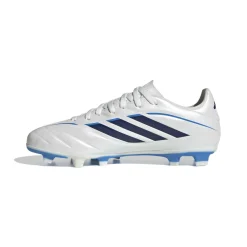 adidas Copa Pure IV Club Gras / Kunstgras Voetbalschoenen (MG) Kids Wit Blauw Donkerblauw