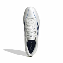 adidas Copa Pure IV Club Gras / Kunstgras Voetbalschoenen (MG) Wit Blauw Donkerblauw