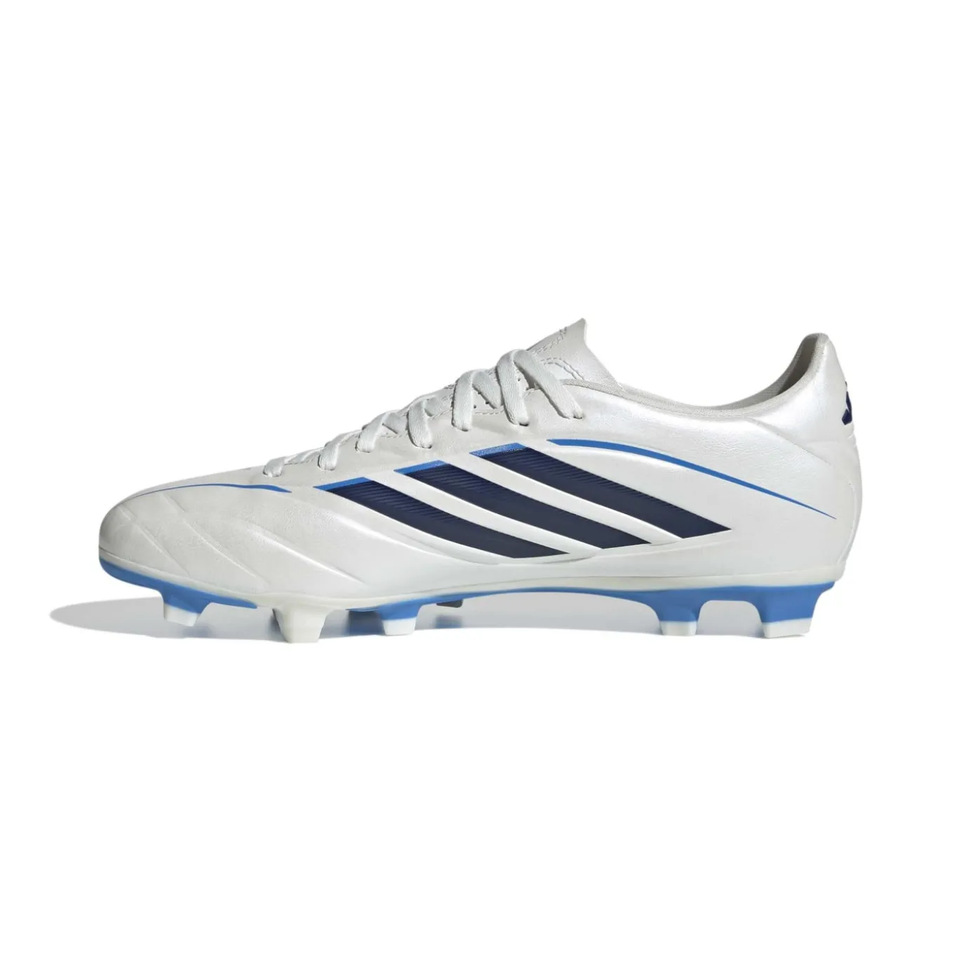 adidas Copa Pure IV Club Gras / Kunstgras Voetbalschoenen (MG) Wit Blauw Donkerblauw