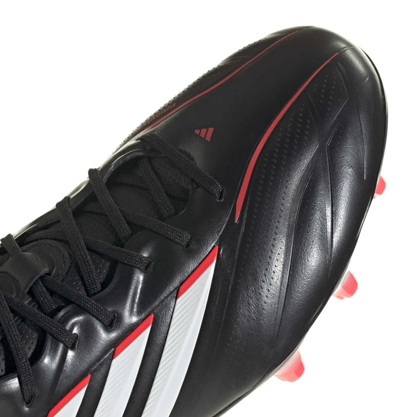 adidas Copa Pure IV Elite Gras Voetbalschoenen (FG) Zwart Wit Rood