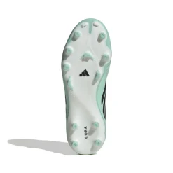 adidas Copa Pure IV Elite Gras Voetbalschoenen (FG) Kids Mintgroen Zwart Wit